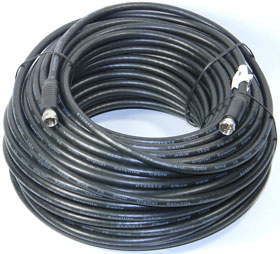 100ft RG-6 TV Cable Type F Coax UL Listed